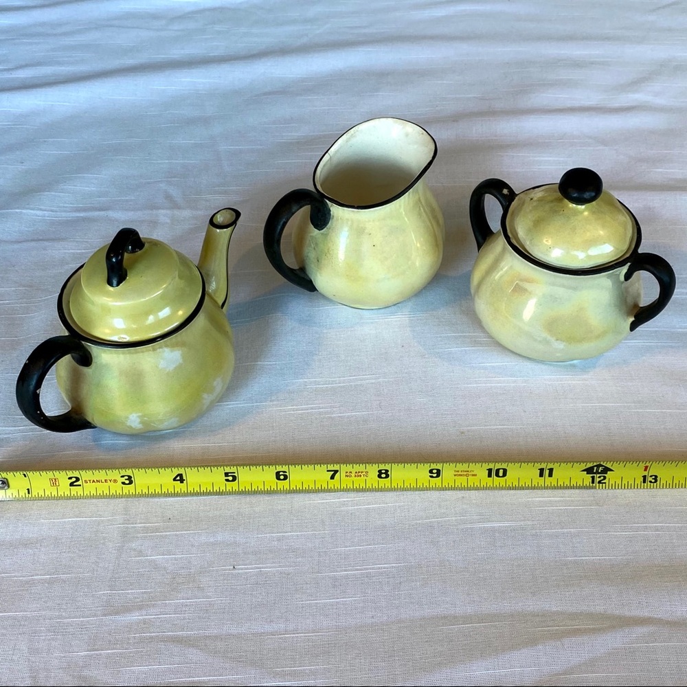 Antique Czechoslovakia Porcelain tea serving set